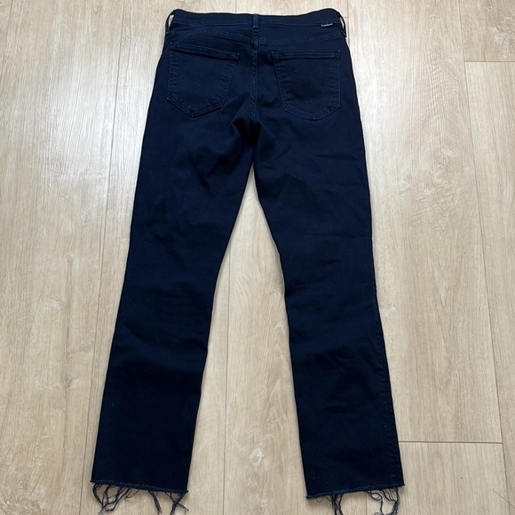 MOTHER The Dazzler Mid Rise Ankle Fray Jeans, HOLDING HANDS, SIZE 27 - Picture 6 of 10